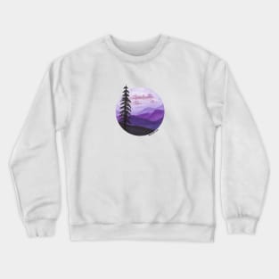 Purple Mountains Crewneck Sweatshirt